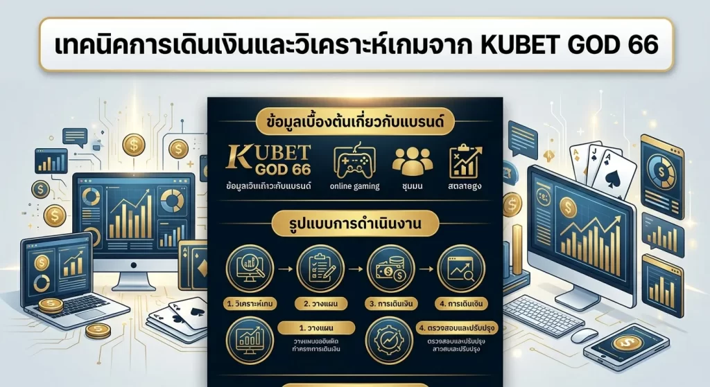 เทคนิคการเดินเงินและวิเคราะห์เกมจาก KUBET GOD 66